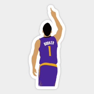 Devin Booker Finger to the Sky Sticker